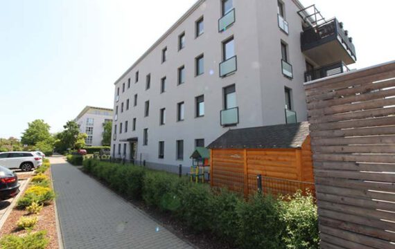 Ansicht Wohnblock